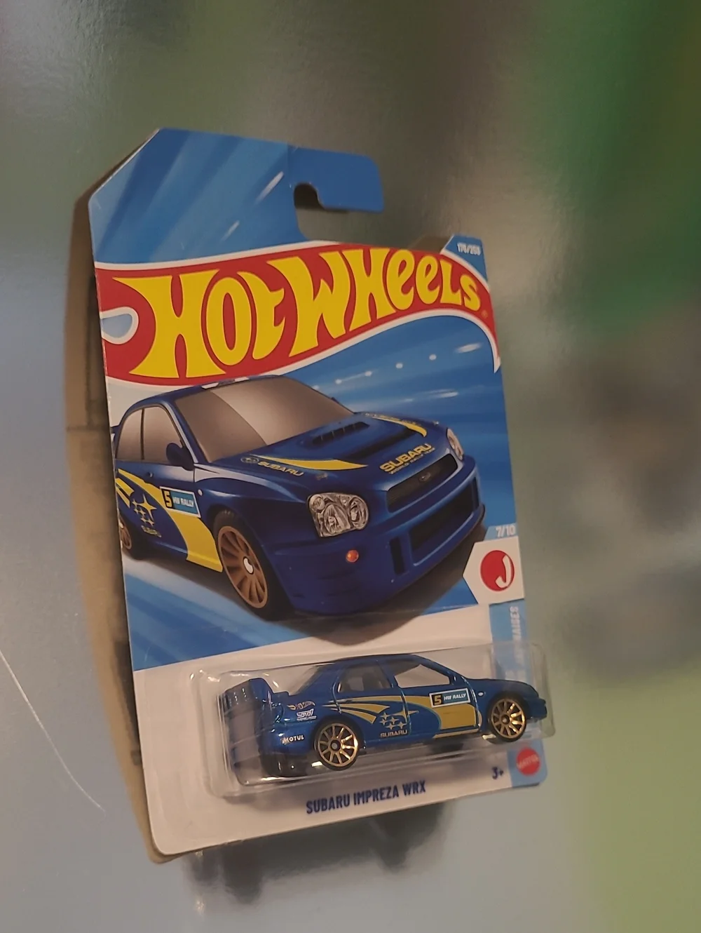 New Hot Wheels Subaru Impreza WRX Blue Rare